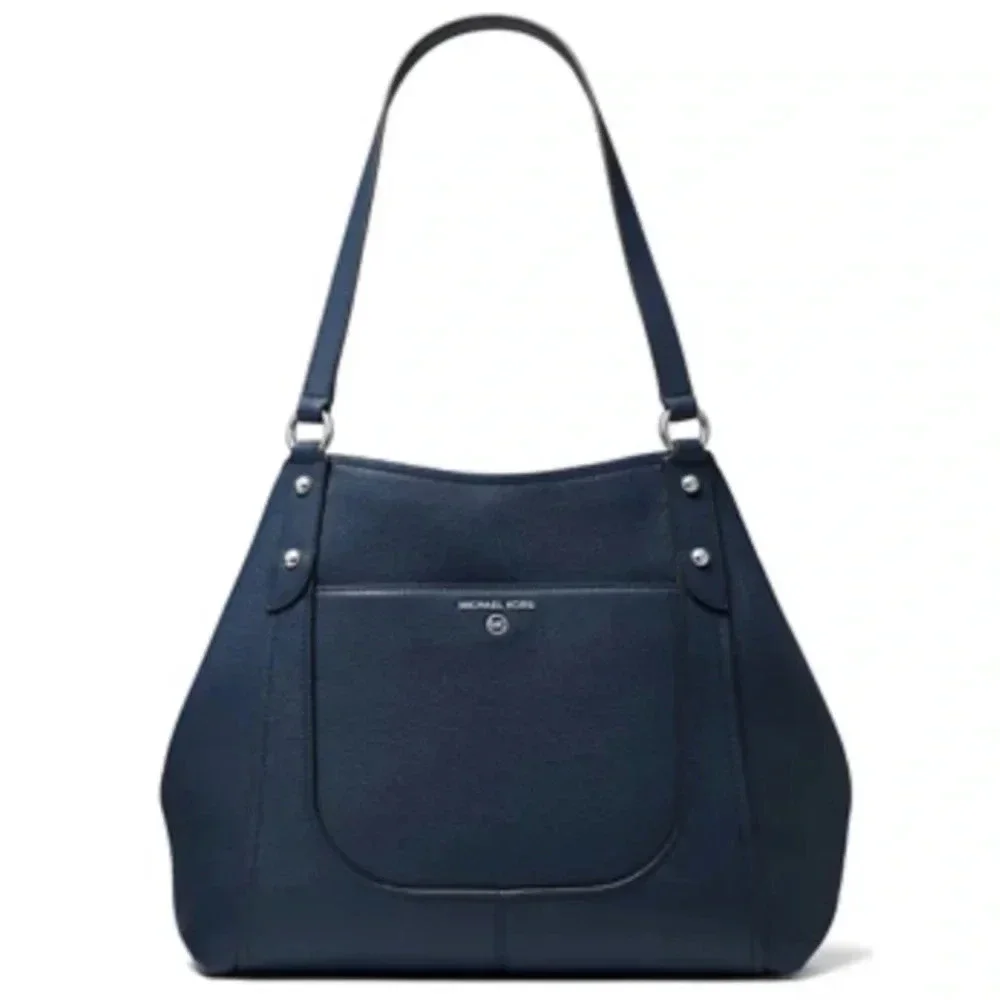 Michael Kors Molly Shoulder Bag Blue New